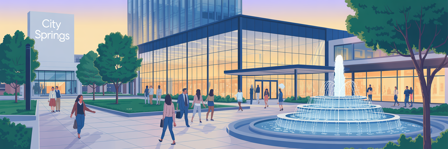 City Springs in Sandy Springs